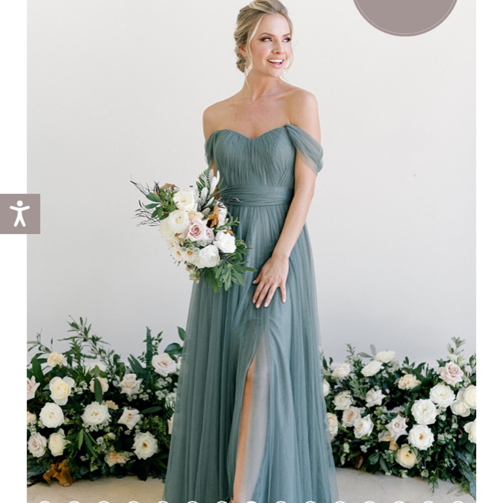 Revelry Rosalie Bridesmaid dress unaltered